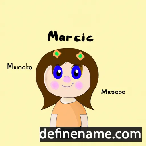 Marčela cartoon