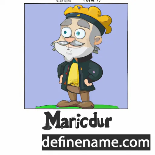 Marcatrude cartoon