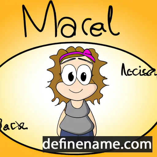 Marcèla cartoon