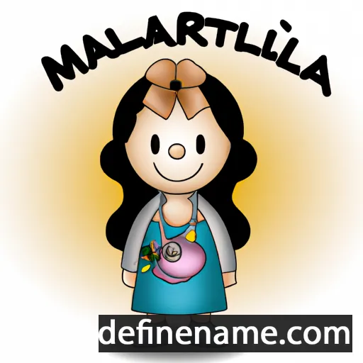 Marcelita cartoon