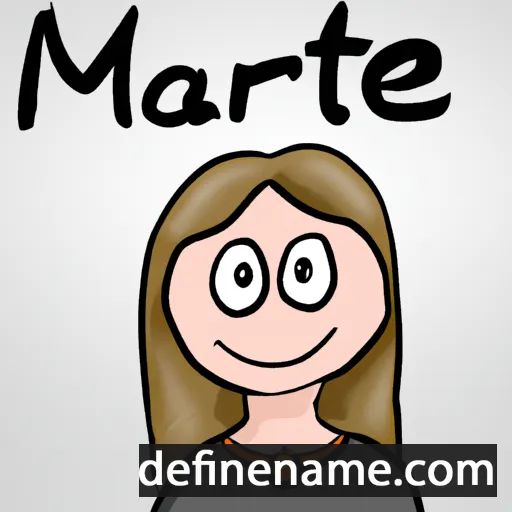 Máret cartoon