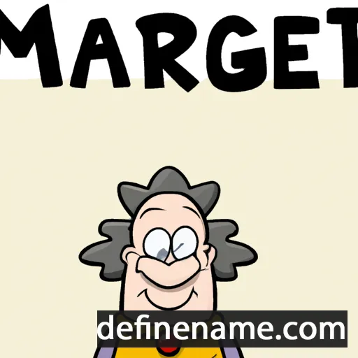 Márgget cartoon