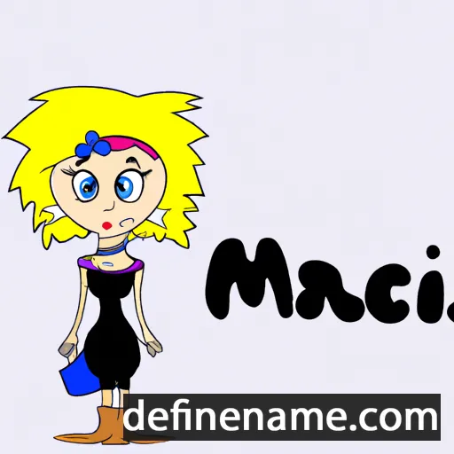 Marcija cartoon