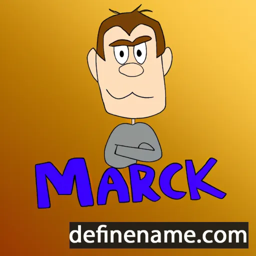 Marck cartoon