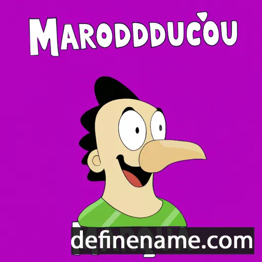 Mardoqueu cartoon