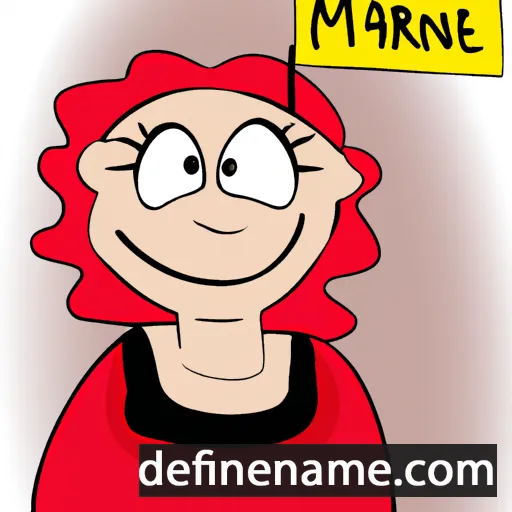 Marene cartoon