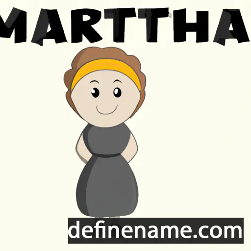 Maretha cartoon