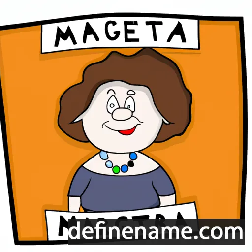 Margheta cartoon