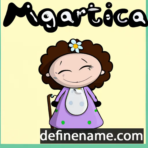 Margriata cartoon