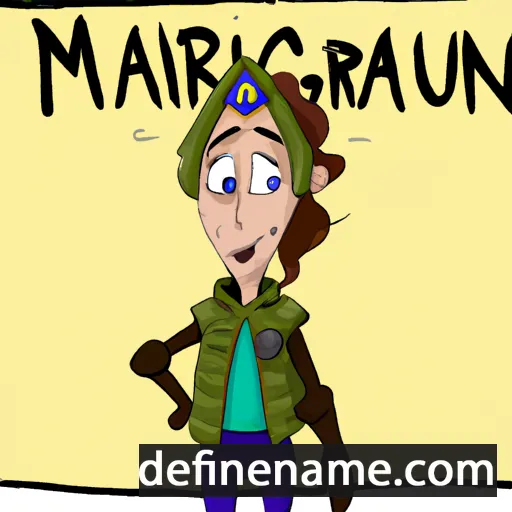 Margunn cartoon