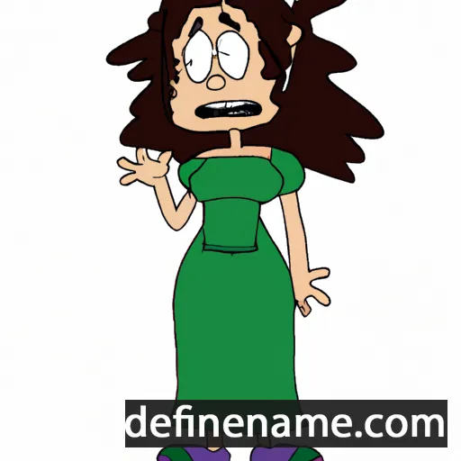 María de la O cartoon