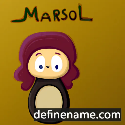 Marísól cartoon