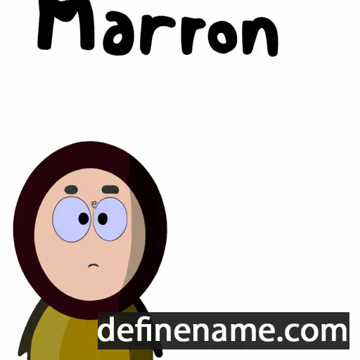 Mariarramon cartoon