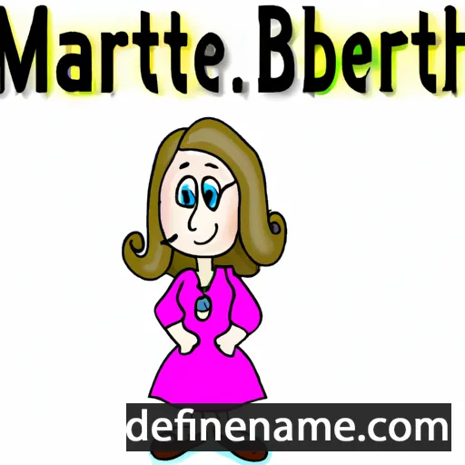 Maribeth cartoon