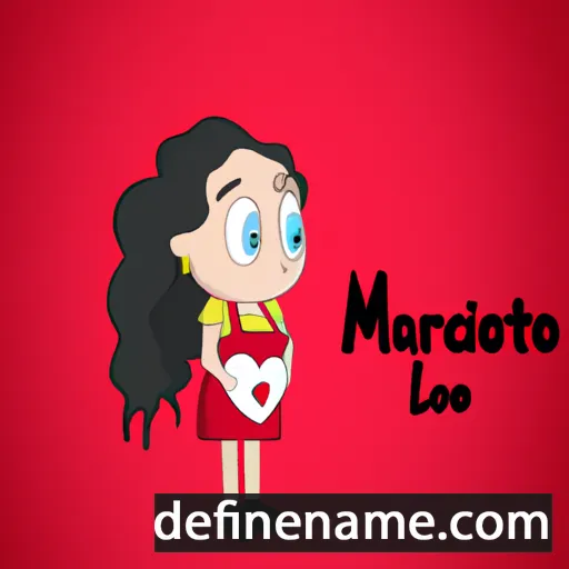 Maricorazón cartoon