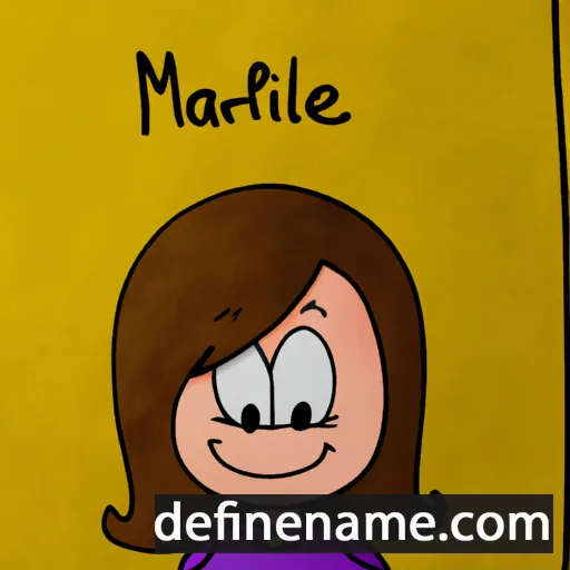 Mariëlla cartoon