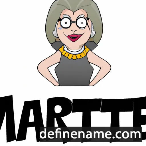 Mariëtta cartoon