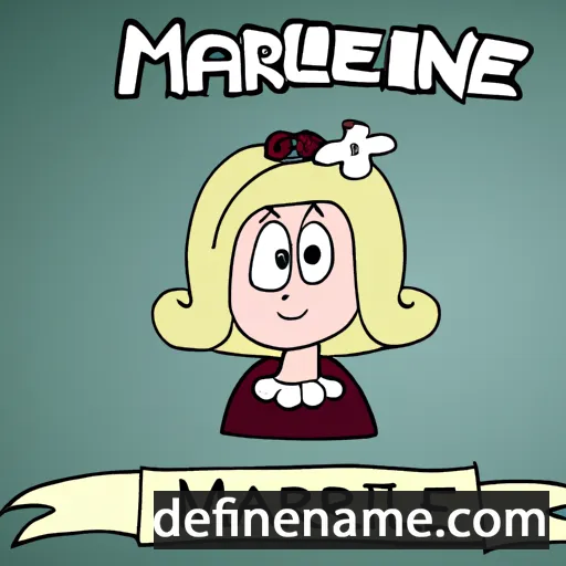 Marieline cartoon