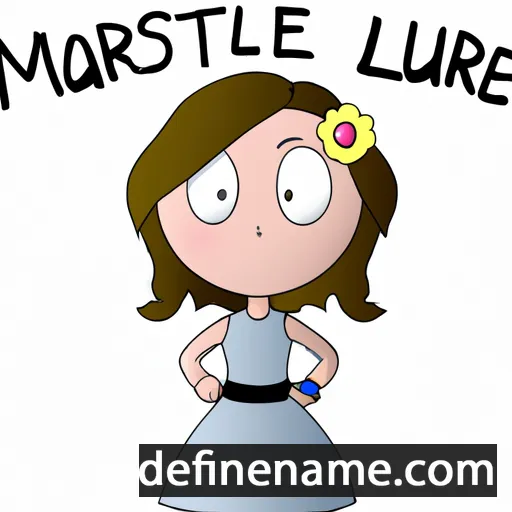 Marielouise cartoon