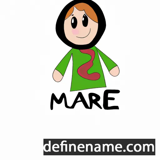 Mariem cartoon