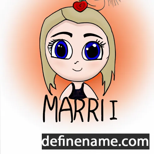 Marii cartoon