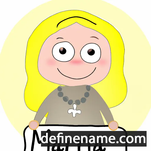 Mariija cartoon