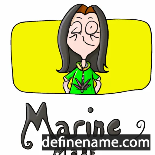 Marijane cartoon