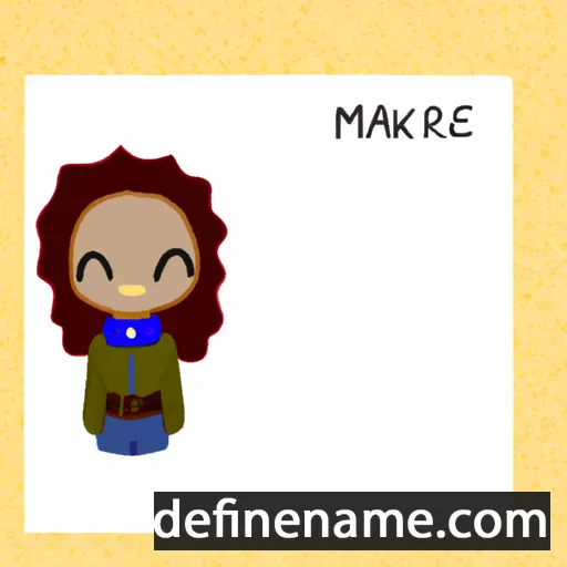 Marikaye cartoon