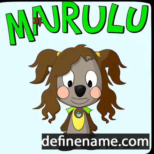 Mariloup cartoon