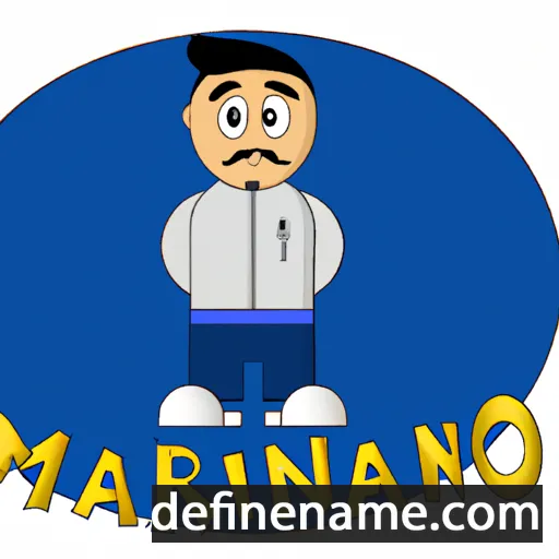 Mariniano cartoon