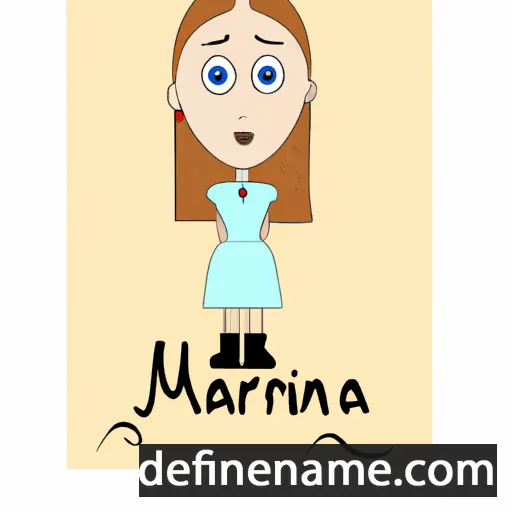 Marinna cartoon