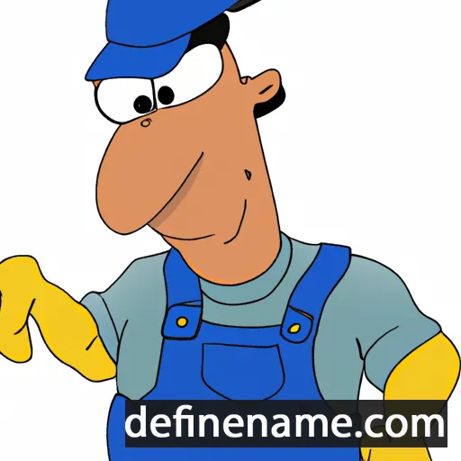 cartoon of the name Marino