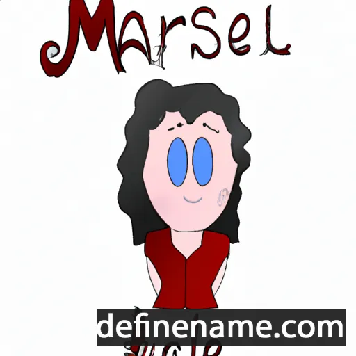 Marisel cartoon