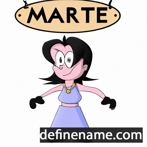 Marite cartoon