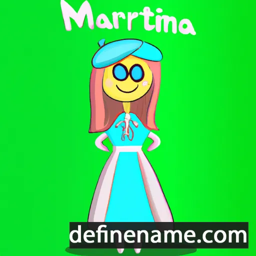 Maritina cartoon