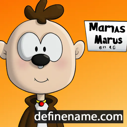 Mariüs cartoon