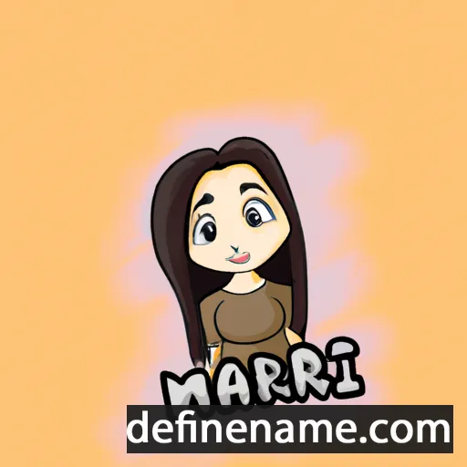 Mariví cartoon