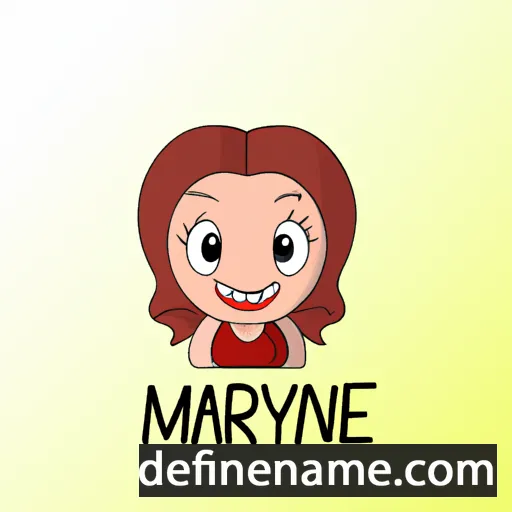 Mariyne cartoon