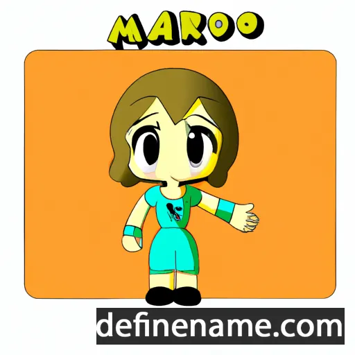 Mariyo cartoon