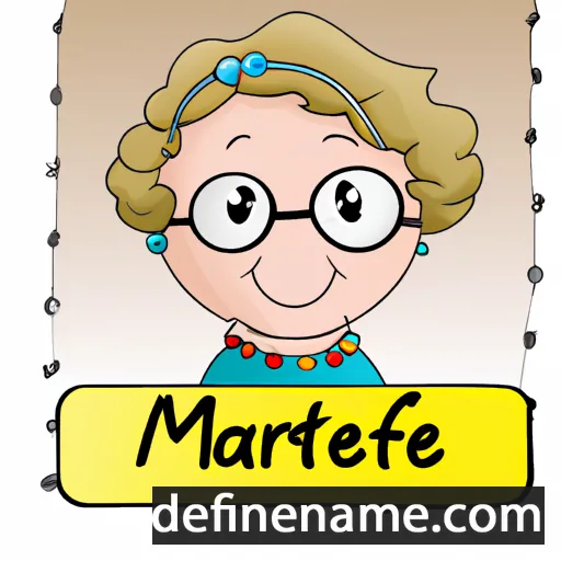 Marjette cartoon