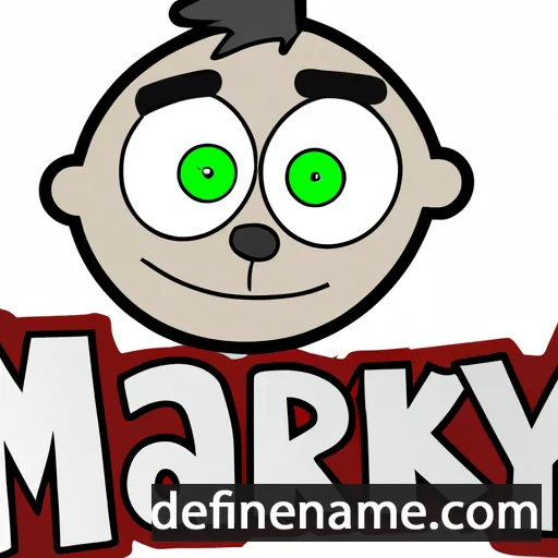 Markey cartoon