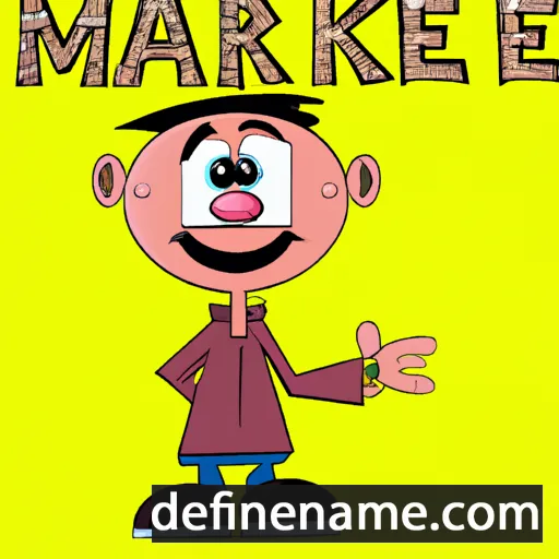 Markie cartoon