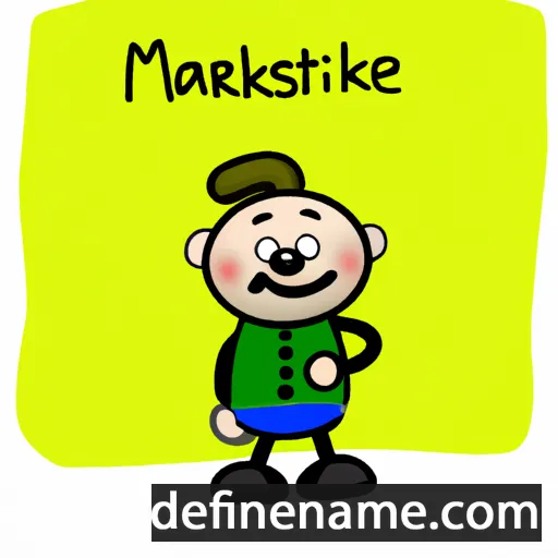 Markitse cartoon