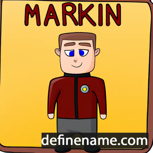 Marklan cartoon