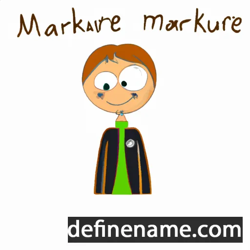 Markusine cartoon