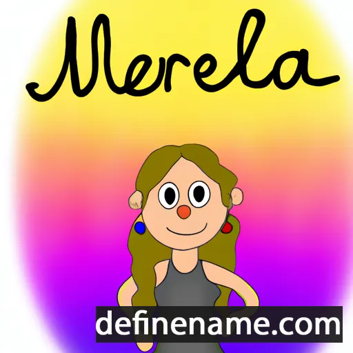 Marléna cartoon