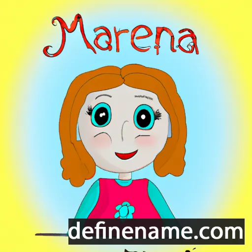 Marleena cartoon