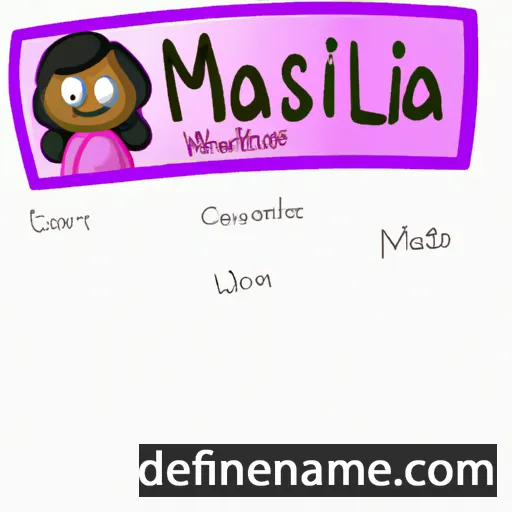 Marlissia cartoon