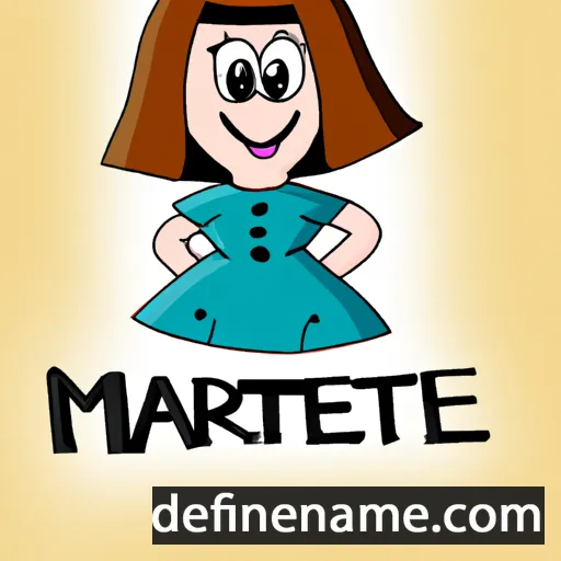 Marnette cartoon