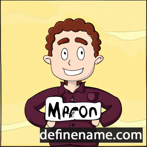 Maron cartoon